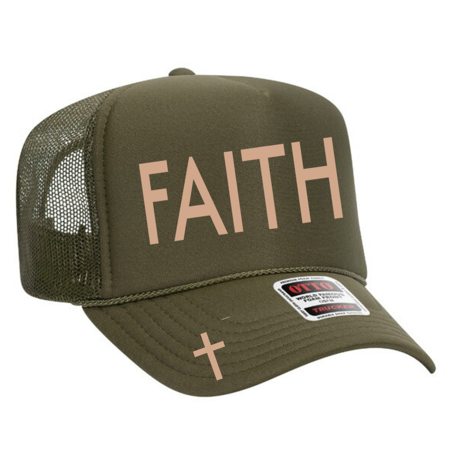 FAITH  Trucker Hat Transfer - G14