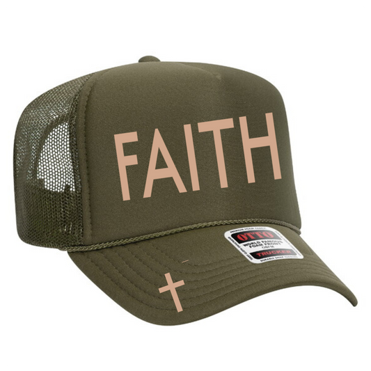 FAITH  Trucker Hat Transfer - G14