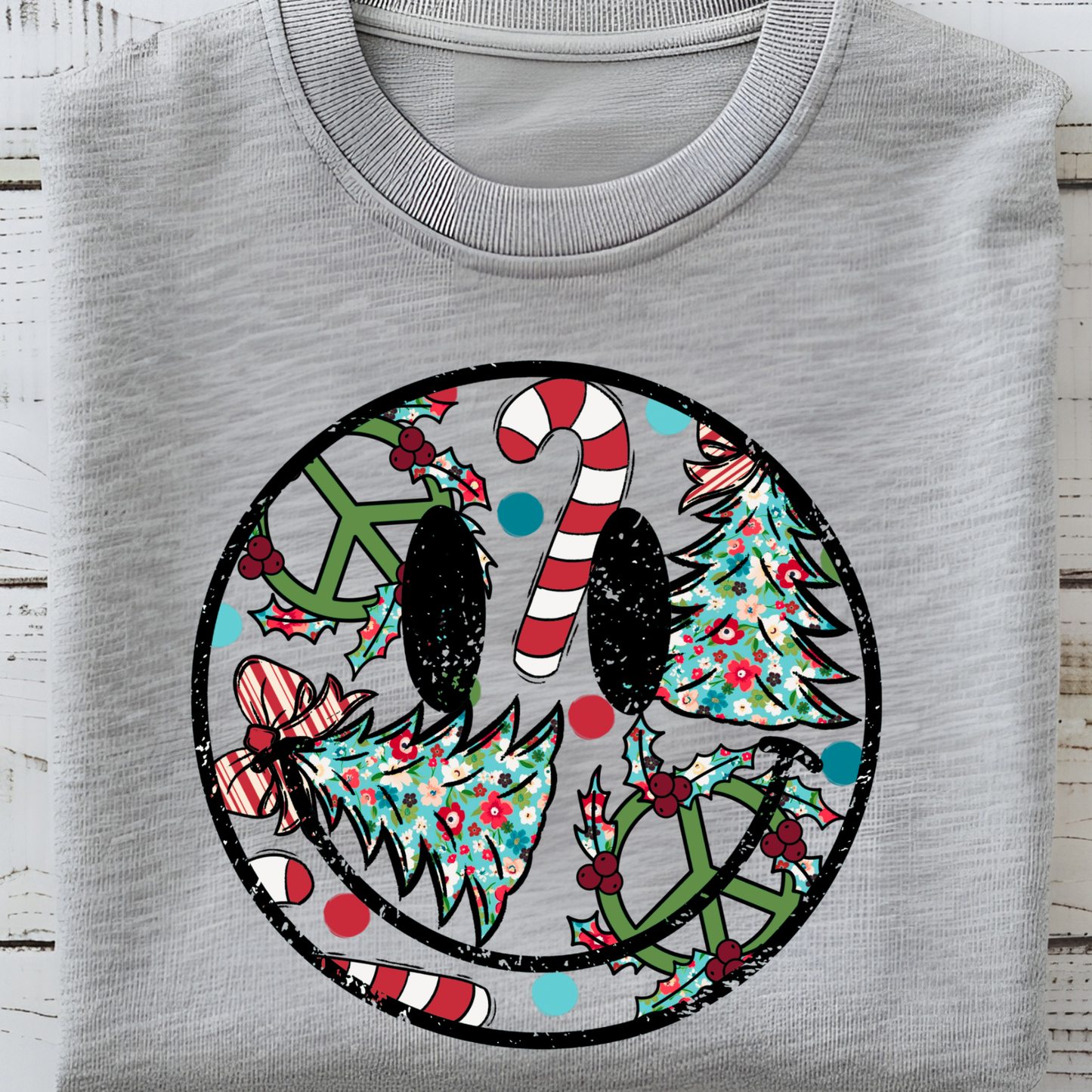 Christmas Smiley - I