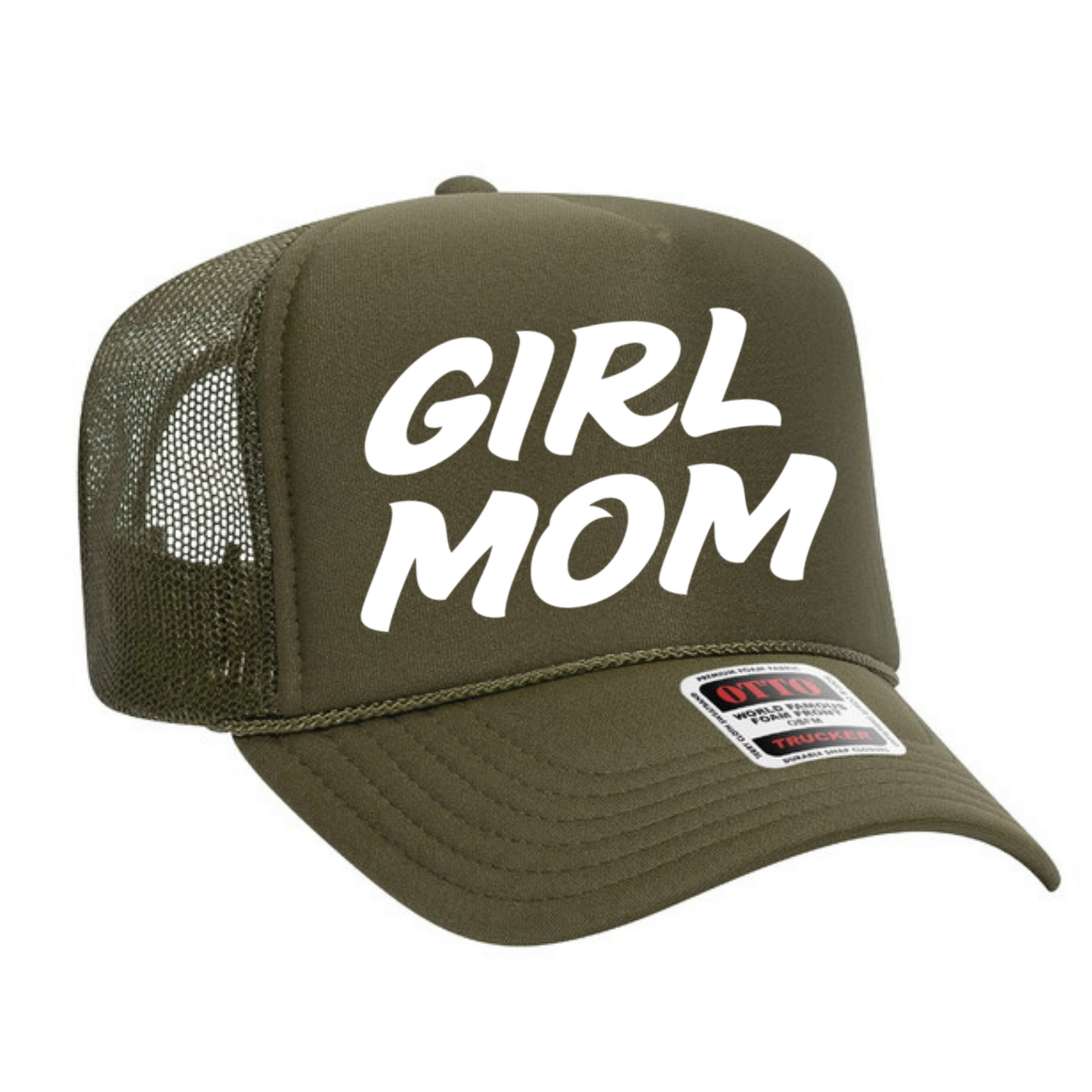 Girl Mom Trucker Hat Print - G17