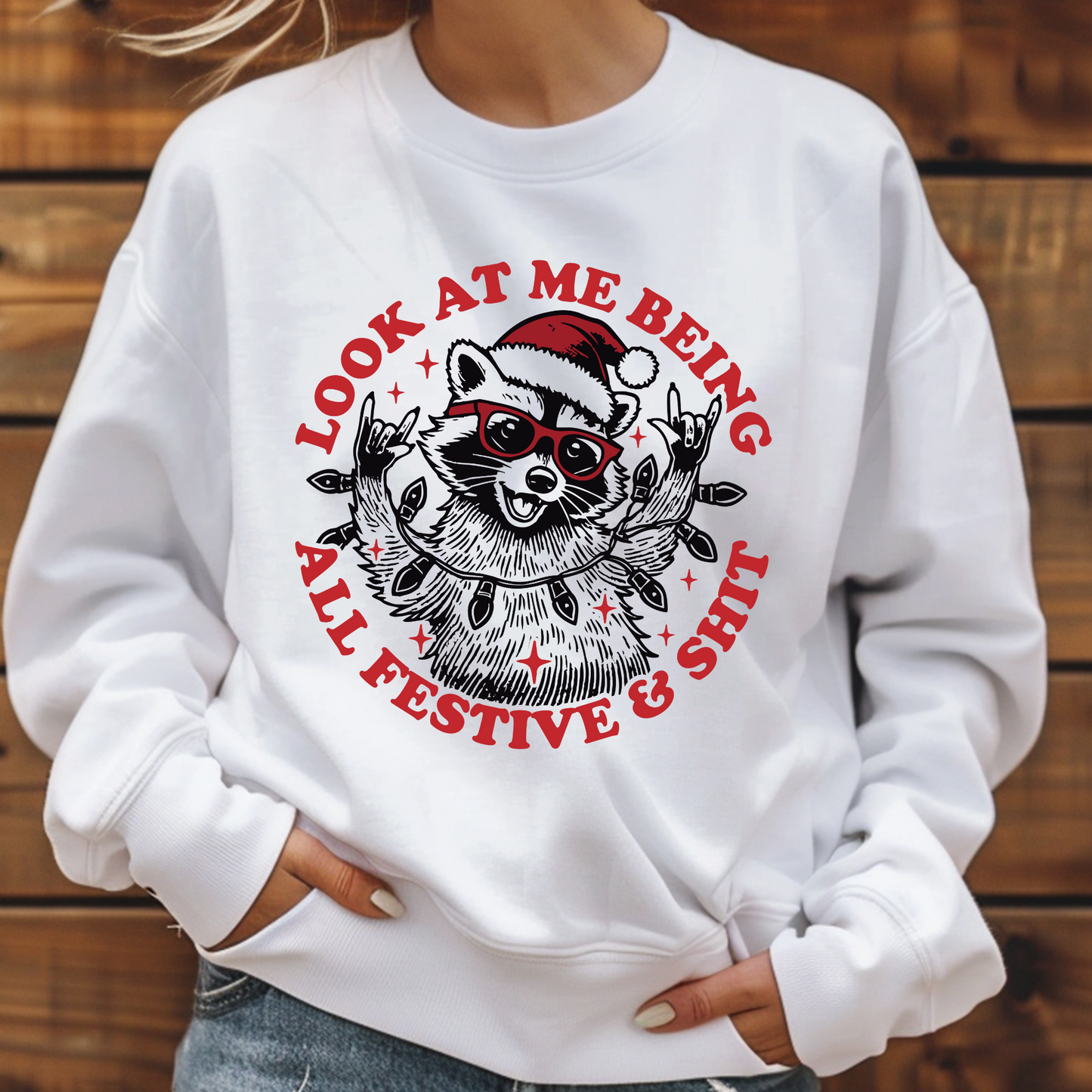 Raccoon Festive AF - B3