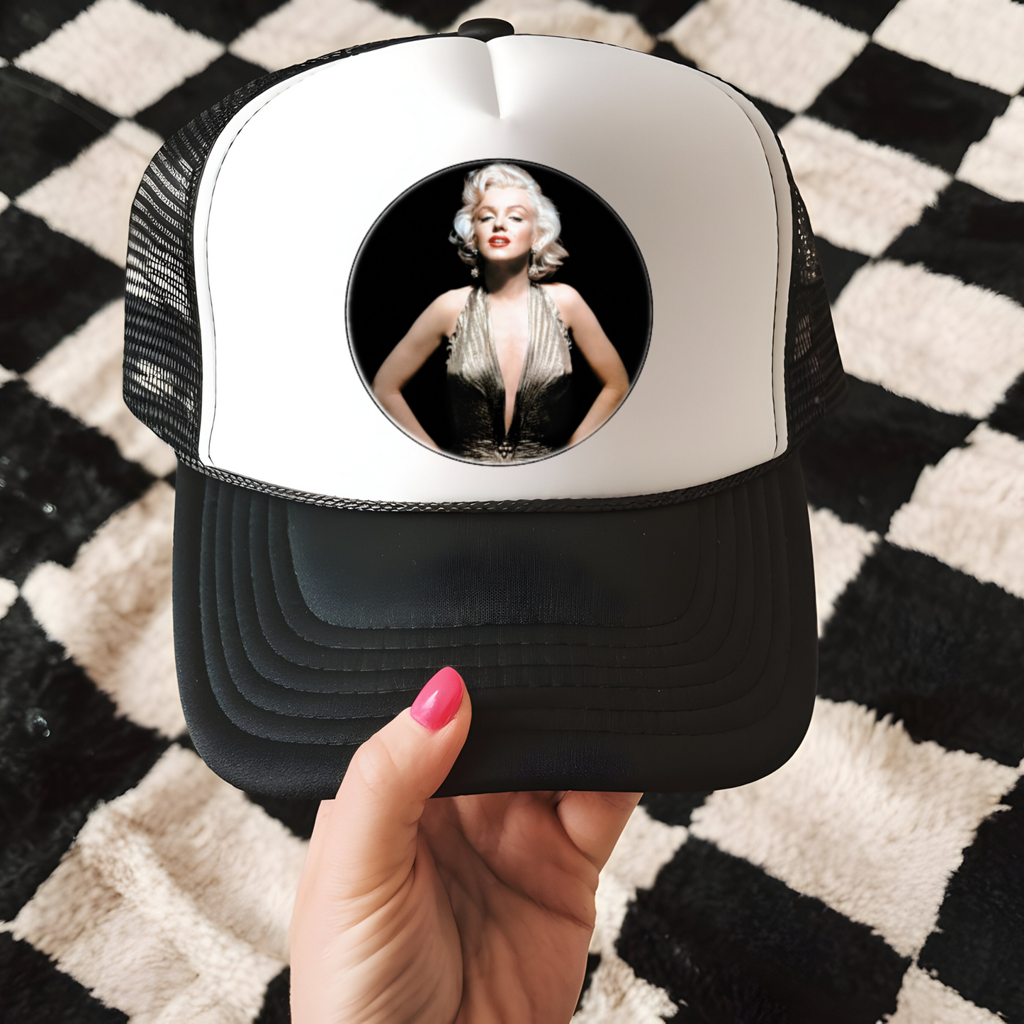 Monroe Trucker Hat Transfer - F9