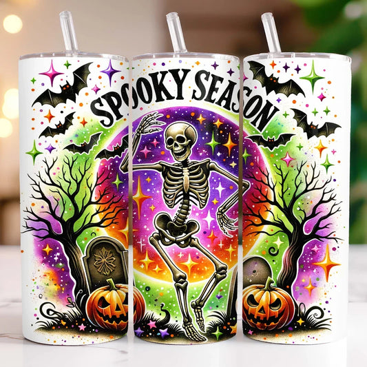 Spooky Season Skeleton Sublimation