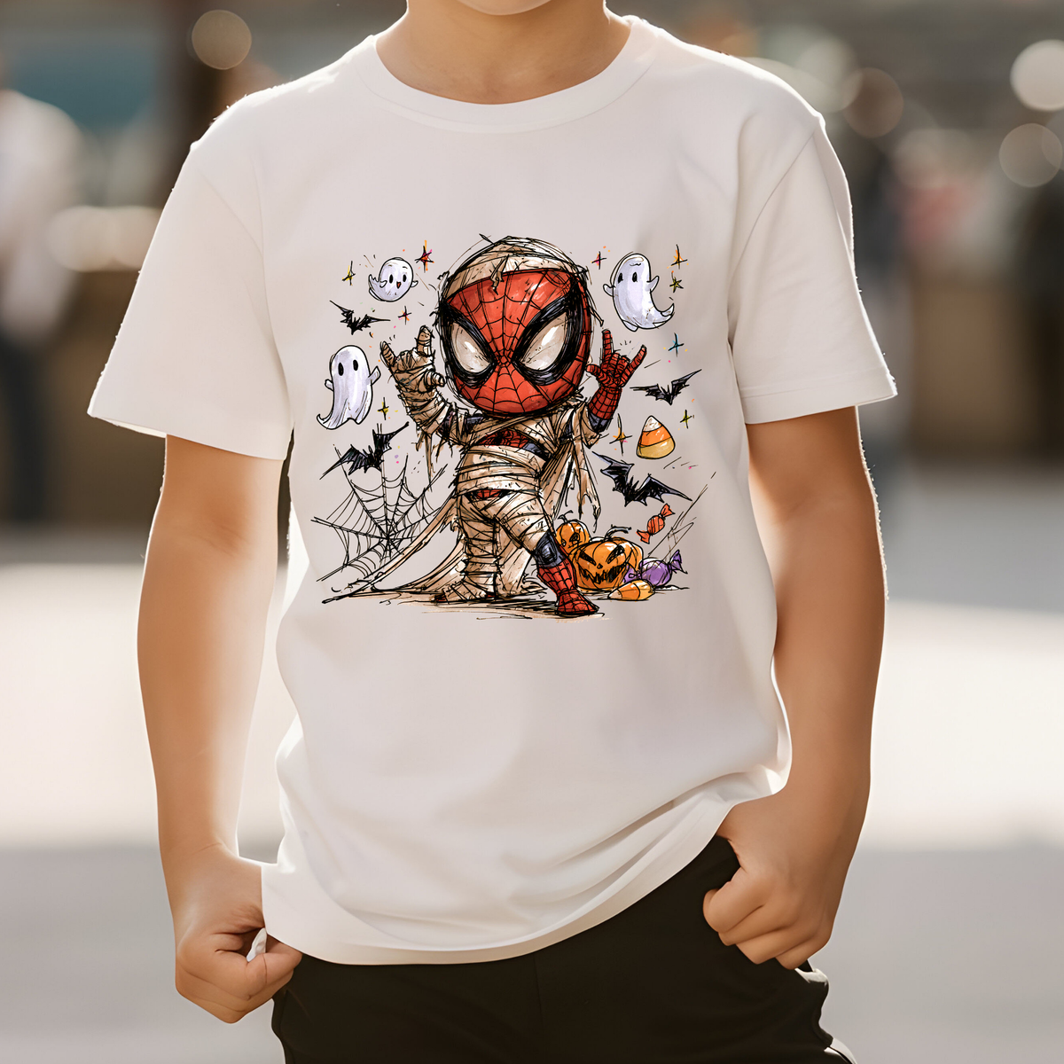 Kids Halloween Boys Prints- 25