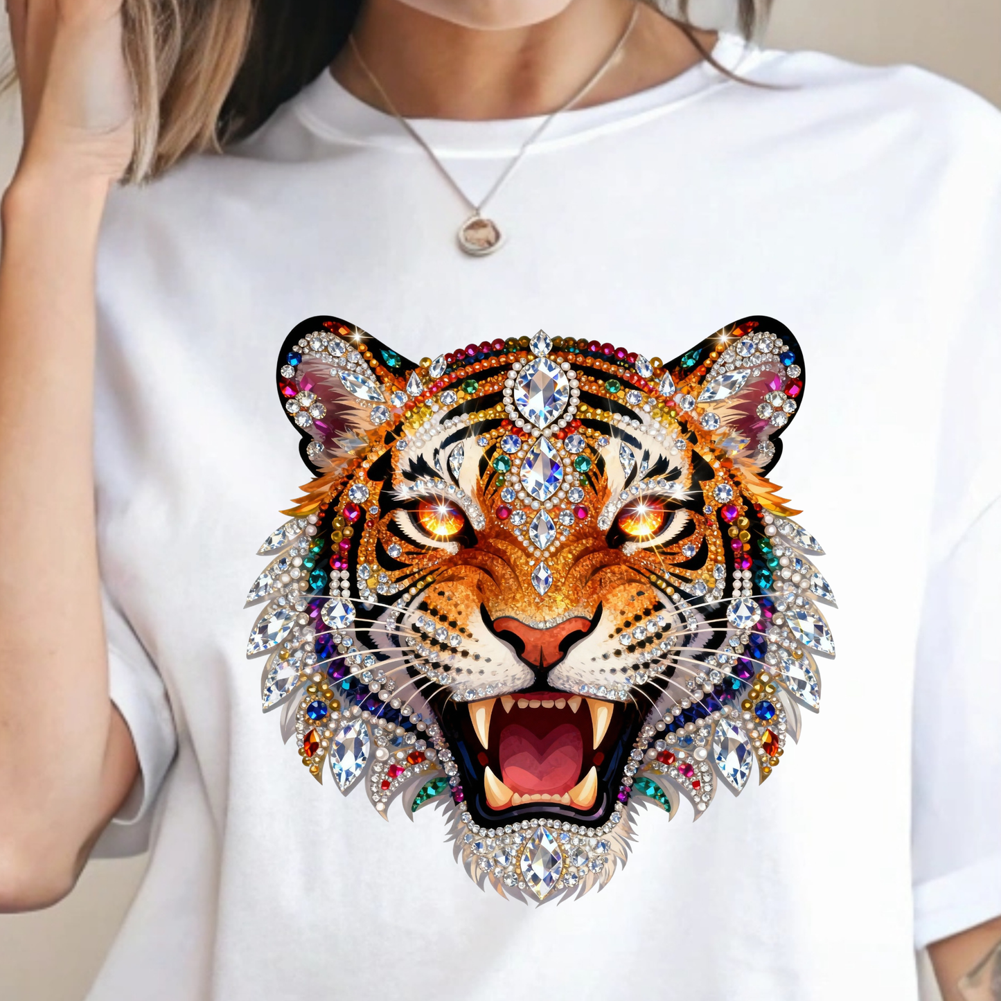 Jeweled Out Tiger - A20