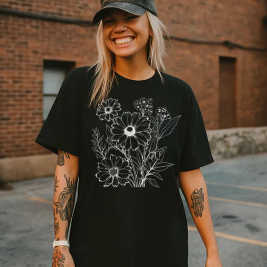 White Floral - F16