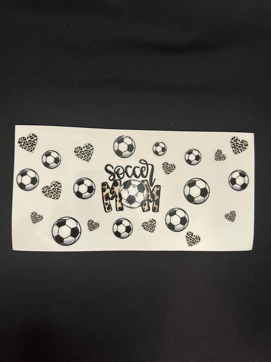 Soccer Mom UV DTF Cup Wrap Transfer - C12